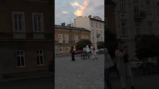 Jewish Ghetto Memorial Krakow Poland [upl. by Materse782]