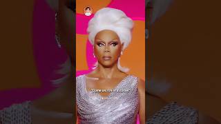 “RuPaul Yelled on Drag Race set” dragrace shorts [upl. by Entsirhc]