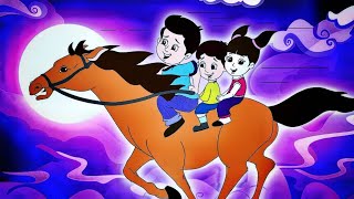 लकड़ी की काठी काठी पे घोड़ा  Lakdi Ki Kathi  Most Popular Hindi Rhyme For Kids 9099 [upl. by Ettenav284]