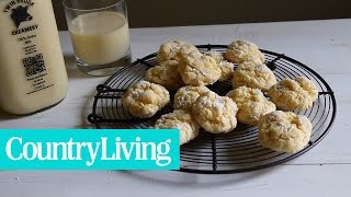 Eggnog Crinkle Cookies  Country Living [upl. by Eiramanel733]