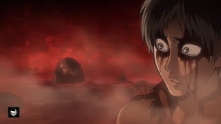 Eren transforms into a titan for the first time  Attack on Titan  Shingeki no Kyojin English Sub [upl. by Erlond615]