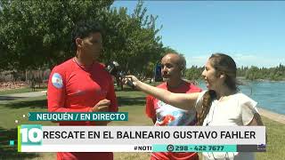 Rescate en el Balneario Gustavo Fahler [upl. by Giuseppe900]