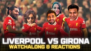 LIVERPOOL VS GIRONA LIVE WATCHALONG [upl. by Adnoryt]