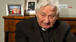 Georg Ratzinger Benedict XVIs brother dies [upl. by Yeliac905]