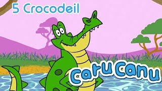 Caru Canu  5 Crocodeil Welsh Childrens Song [upl. by Selle]