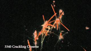 Pyrostar 3340 Crackling Crosette [upl. by Odnalra]