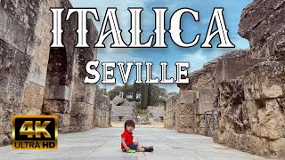 Spanish Roman Ruins ITALICA Seville [upl. by Clower]