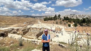 4K Exploring Ancient Jerash Jordans Best Preserved Roman City [upl. by Ydnak766]