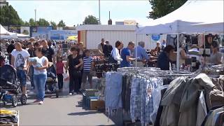 Trödelmarkt bei Real in Bocholt  Der Parkplatz Flohmarkt [upl. by Herrle936]