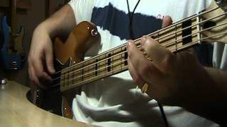 Jack Johnson Upside Down Bass Cover [upl. by Itnavart925]