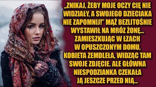 W łzach wyrzucił żonę z dzieckiem na mróz ale czekała na nią jeszcze jedna niespodzianka [upl. by Lebiram]