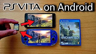 How to Play Ps Vita Games on Android  Vita3k Android Emulator [upl. by Aneehsit516]