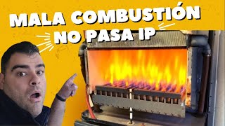 Caldera roca no pasa la inspección por mala combustión [upl. by Gamin964]