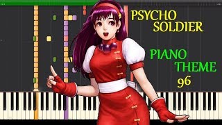 Psycho Soldier Theme Version 96  Piano Tutorial HD 60fps [upl. by Aleahcim]