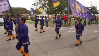 St Aug Marching 100 Performance 2024 Full route coverage  Dillard parade HD 4K [upl. by Aleahcim340]