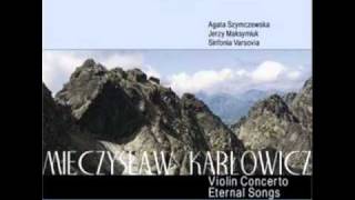 Agata Szymczewska  Karlowicz Violin Concerto in A major 14 [upl. by Gibrian576]