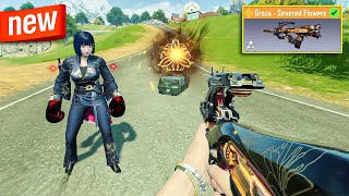 NEW LEGENDARY Groza Severed Flowers IN COD MOBILE [upl. by Haneeja]