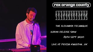 Rex Orange County  Live At PRYZM  Kingston  UK  12th Sept 2024 Album Release Full Show [upl. by Errol56]