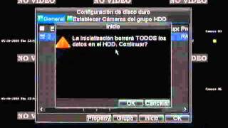 Como formatear  inicializar un HDD en las DVRs HIKVISION [upl. by Stedt]