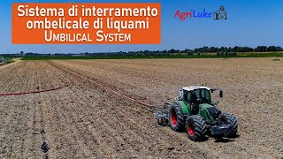 Fendt 724 Vario  Doda Sistema Ombelicale  Interramento Liquami [upl. by Divaj]