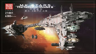 Mould King Instructions  Mould King Star Wars  21001  UCS NebulonB Medical Frigate [upl. by Laryssa]