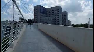 Footbridge in Petah TikvaIsrael amazing viralvideo trinding [upl. by Trebla]