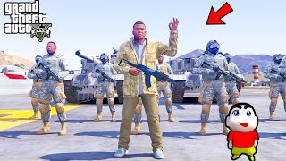 Franklin amp Shinchan Finally Joins Special Force In GTA 5 [upl. by Armelda]