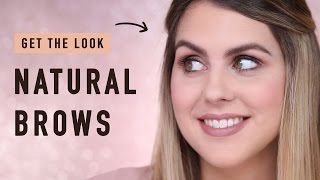 THE EASIEST BROW TUTORIAL  how to fill your eyebrows [upl. by Mariellen]