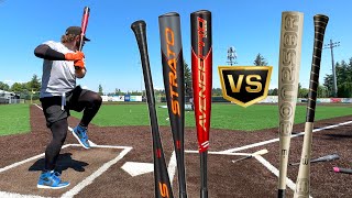 HITTING WITH THE 2023 AXE BATS  Axe Strato amp Axe Avenge VS Warstic Bonesaber amp Marucci CatX BBCOR [upl. by Ashman]