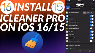 How to install iCleaner Pro on iOS 1615  Palera1n Jailbreak  Easy Guide  2023 [upl. by Botti]