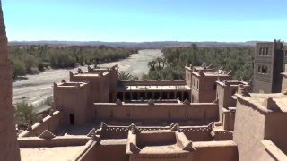 Kasbah Amerhidil Skoura Oasis Morocco Views from the Top Tower [upl. by Jena]