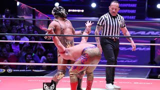 Match relámpago al estilo del CMLL El Coyote Vs El Audaz [upl. by Ragnar]