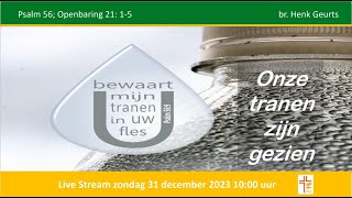 Zondag 31 december 2023 Live Eredienst Baptistengemeente Amsterdam Noord [upl. by Gildas]