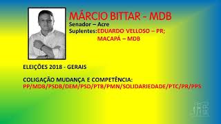 Jingles Eleições 2018  Senador do Acre [upl. by Yraeht762]