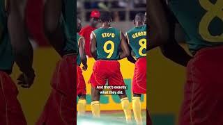 Why did Cameroons football team wear basketball tops DAZN [upl. by Monahan760]