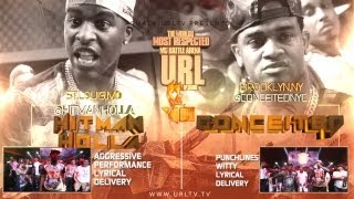 SMACK URL PRESENTS HITMAN HOLLA VS CONCEITED  URLTV [upl. by Woodie363]