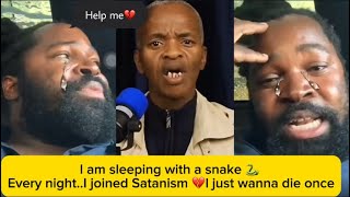 Big Zulu crying out loud abaut Sleeping with a snake every night Brother Enigma said many will die [upl. by Haodnanehs767]