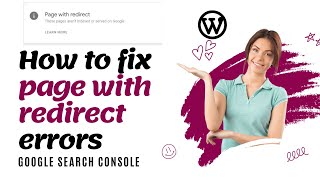 How To Fix Page With Redirect Issue in Google Search Console  page with redirect error  Live Work [upl. by Haman79]