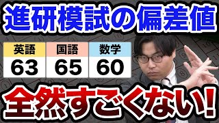 【うぬぼれるな】進研模試の偏差値60は全統模試の偏差値50 [upl. by Innavoeg]