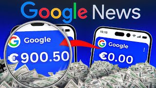 GAGNEZ 5€MINUTE AVEC GOOGLE NEWS GRATUIT Gagnez de largent en ligne 2024 [upl. by Novaelc]