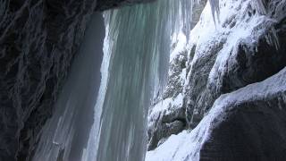 GarmischPartenkirchen Partnachklamm Februar 2012 [upl. by Akitan]