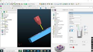 Delcam Video No 6 Delcam PowerMill me Drilling ka program kaise banaye Delcam programming [upl. by Alyekahs853]