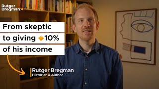 How the 🔸10 Pledge changed Rutger Bregmans life [upl. by Mahoney]