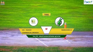 03 August 2024  ICB  INDEED COMMERCIAL BROKER vs MARKHORS XI  BS SATURDAY SLAMMERS 16 [upl. by Ganny]