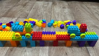 Satisfying with ASMR Building Blocks Bridge [upl. by Arakat]