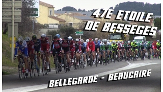 ETOILE DE BESSEGES BELLEGARDE BEAUCAIRE 2017 🚴 [upl. by Eiramait]