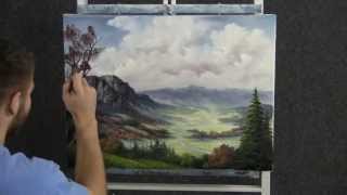 Paint with Kevin Hill  Distant Valley [upl. by Ahsea]