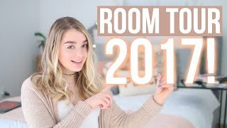 UPDATED ROOM TOUR 2017  Avrey Ovard [upl. by Alvis805]