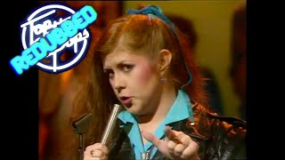 Kirsty MacColl  Theres A Guy Works Down The Chip Shop Swears Hes Elvis TOTP 1981 [upl. by Yruj]