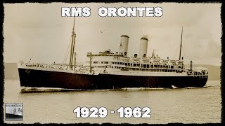 RMS ORONTES 1929  1962 [upl. by Allimrac]